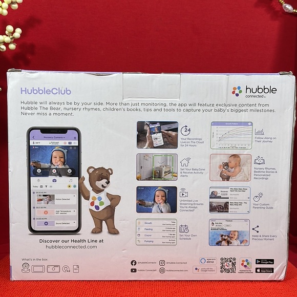 📡🖥️ NURSERY PAL PREMIUM 5” Smart HD Baby Monitor w/Touch Screen Viewer 🖥️📡 - Picture 4 of 8